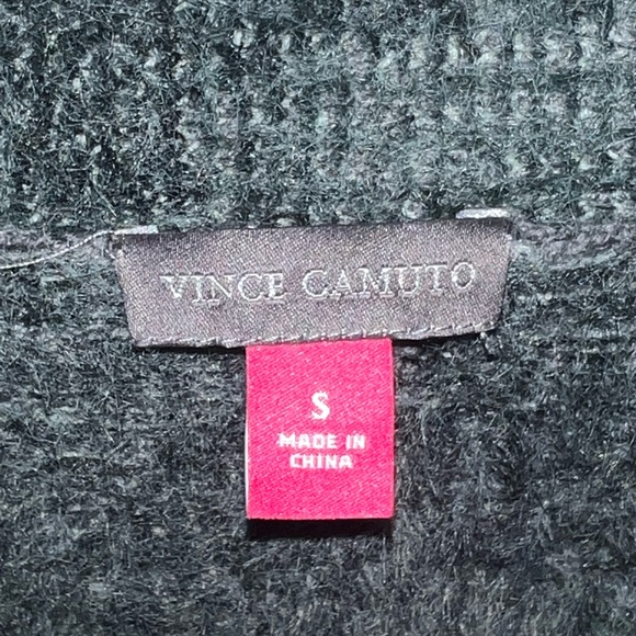 Vince Camuto Women's Camo Button Cardigan Sweater Lng Sleeve grey,green,black Sm - Picture 4 of 10